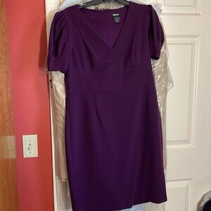 Donna Karan. Beautiful deep
Plum dress.